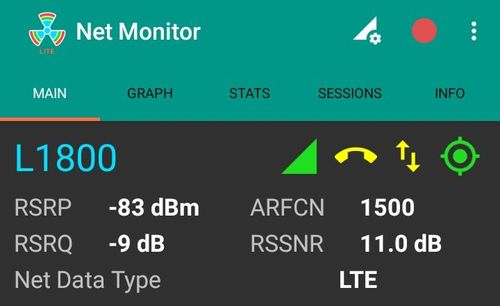 最新の電波状態